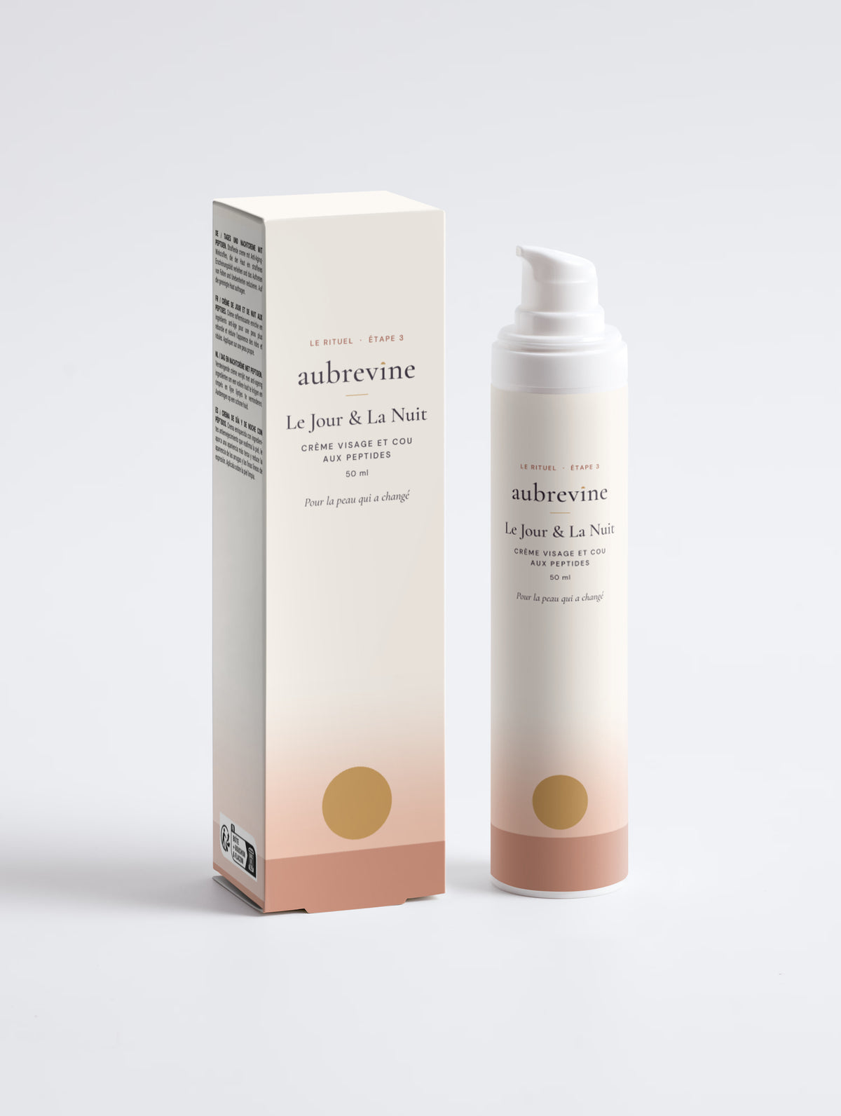 Le Jour & La Nuit — Crème visage et cou aux peptides