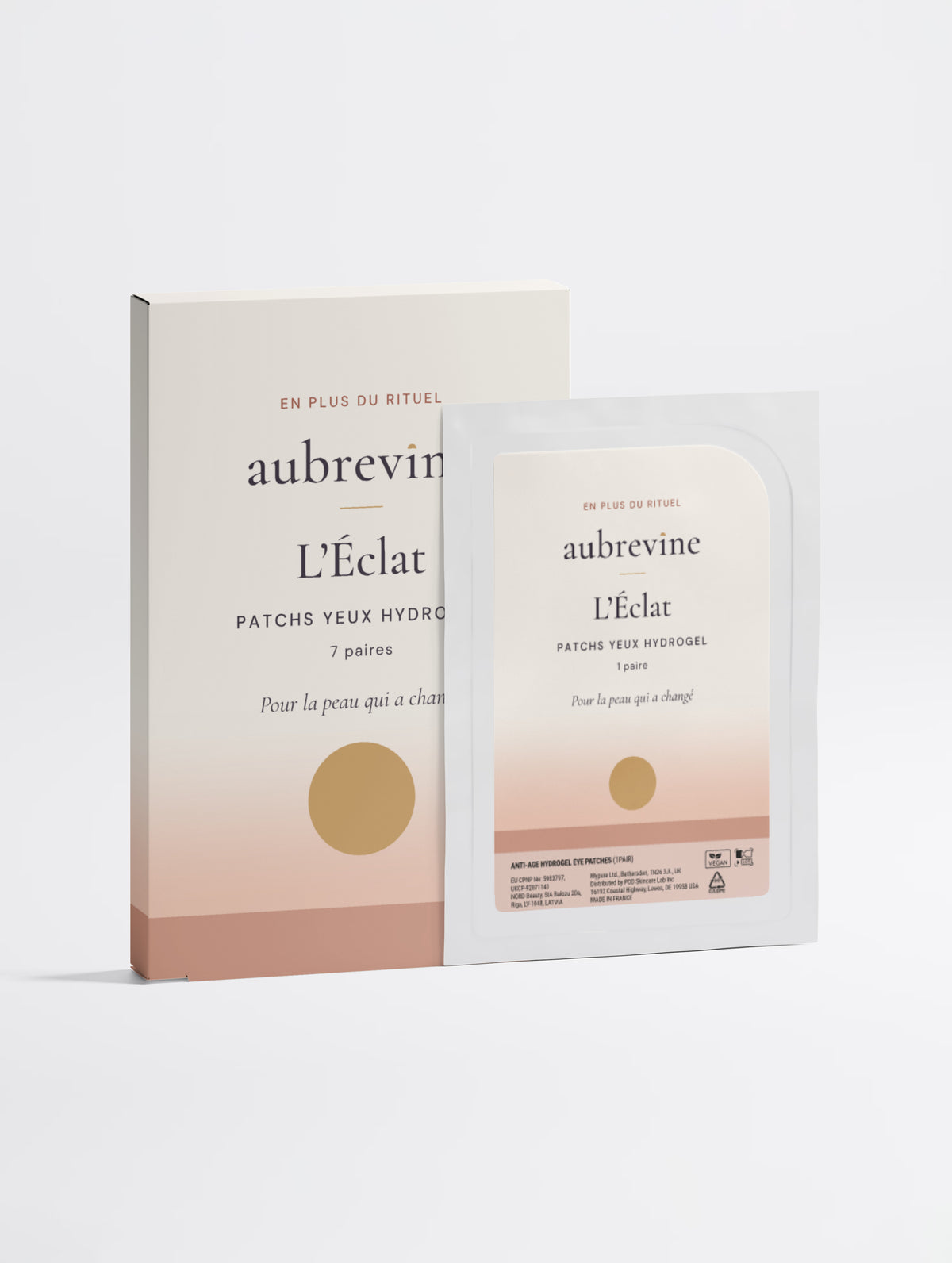 L'Éclat — Patchs yeux hydrogel